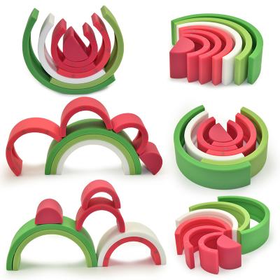 Rainbow Stacking Toy Teether