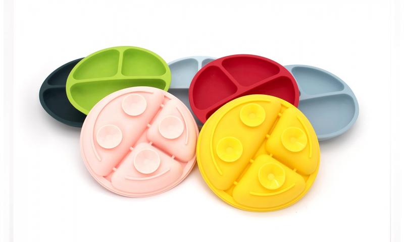 silicone dinner plates