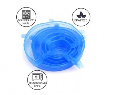 Reusable  silicone stretch lids