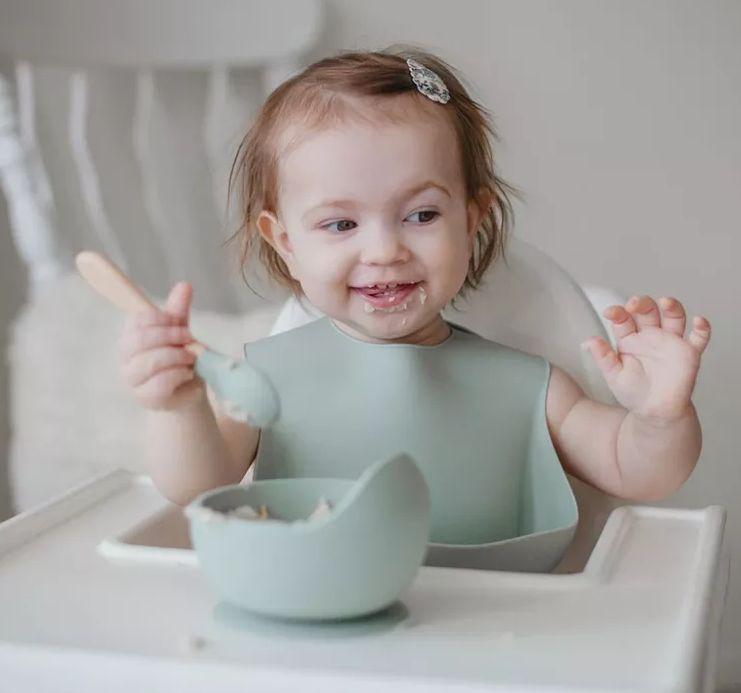 Microwave Silicone Baby Spoon