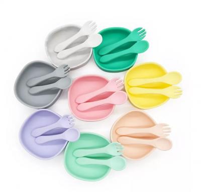Wholesale Eco-friendly Non-toxic Food Grade Strong Suction Silicone Baby Bowl