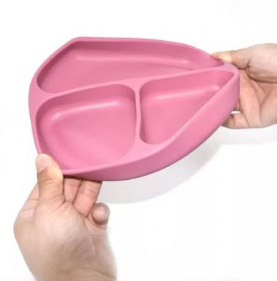 Silicone Suction Bowl Plate Dinner Feeding for Baby