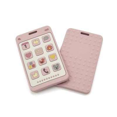 Mobile Phone Shape Silicone teether