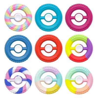 OEM&ODM Hot sell Fidget Toys Hand Spinner Stress Relief Silicone Toy