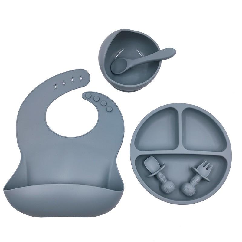 Silicone baby cutlery set