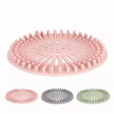 OEM Silicone Hair Catcher Shower Drain Covers Stopper Sink Strainers