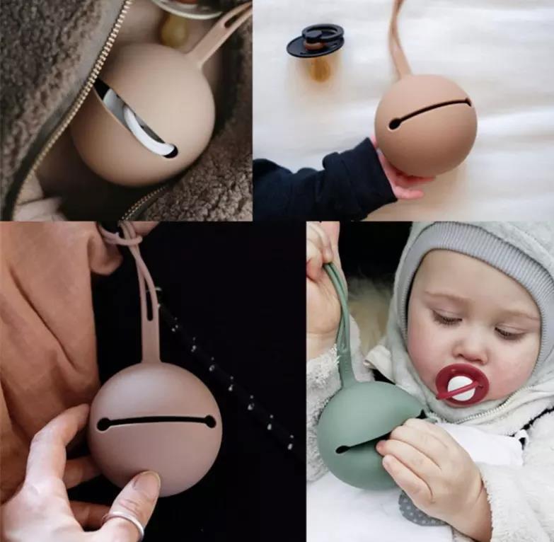 Silicone nipple Pacifier holder