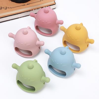 Wholesale Baby Kids Chewable Sensory Toys Silicone Baby Gloves Teether